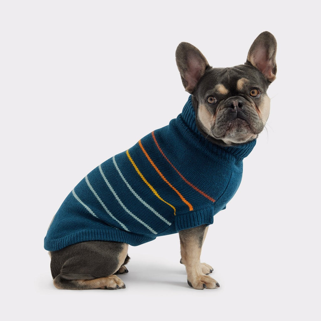 GF Pet Arctic Dog Sweater in Dark Teal