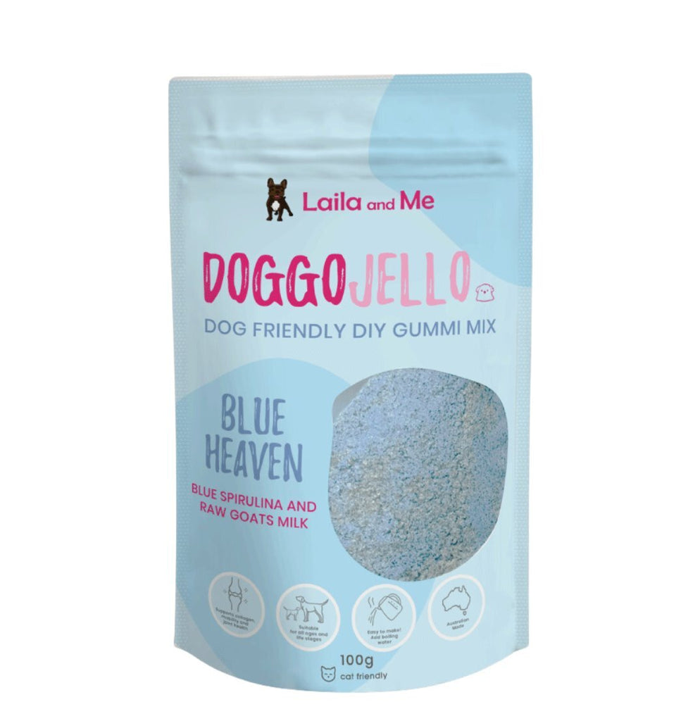 Laila & Me DIY DoggoJello Healthy Dog Treats - Blue Heaven - 100g