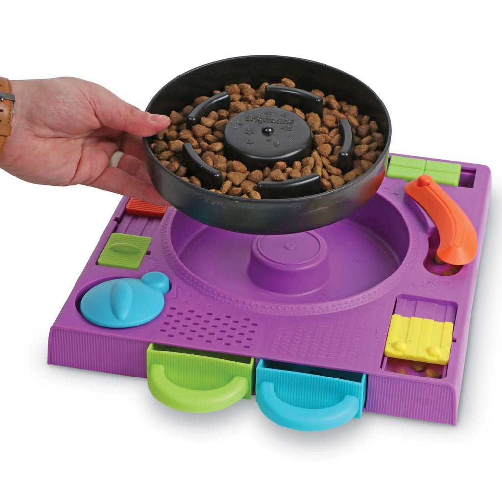 Brightkins DJ Doggo Interactive Dog Puzzle Feeder