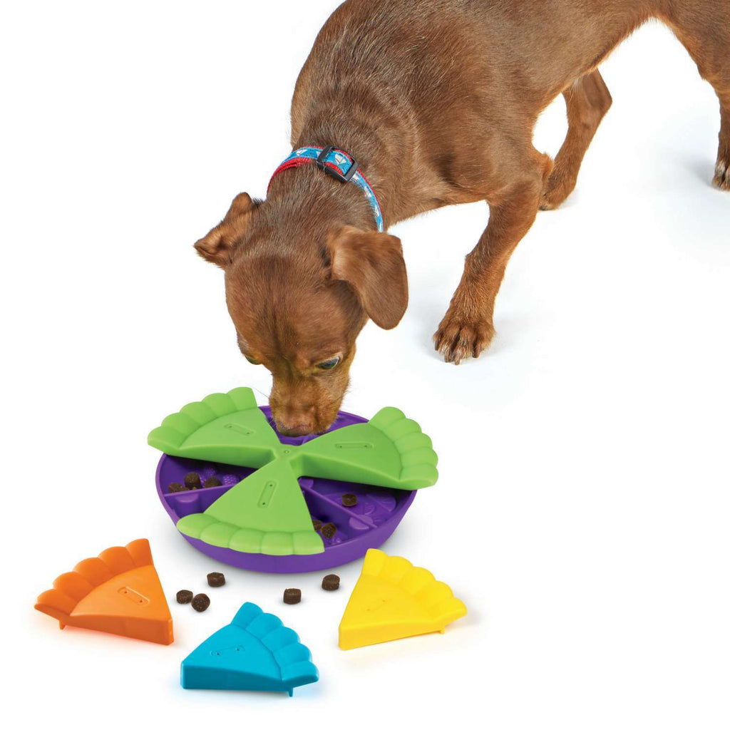 Brightkins Slice of Pie Interactive Treat Puzzle Toy