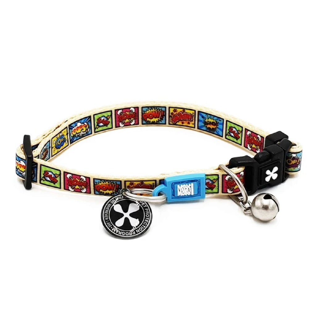 Max & Molly Smart ID Cat Collar - Comic