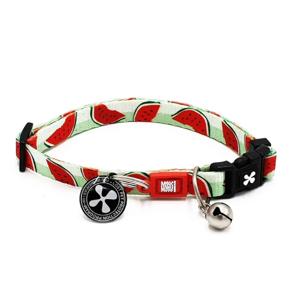 Max & Molly Smart ID Cat Collar - Watermelons