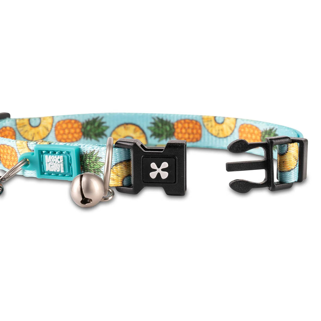 Max & Molly Smart ID Cat Collar - Sweet Pineapple