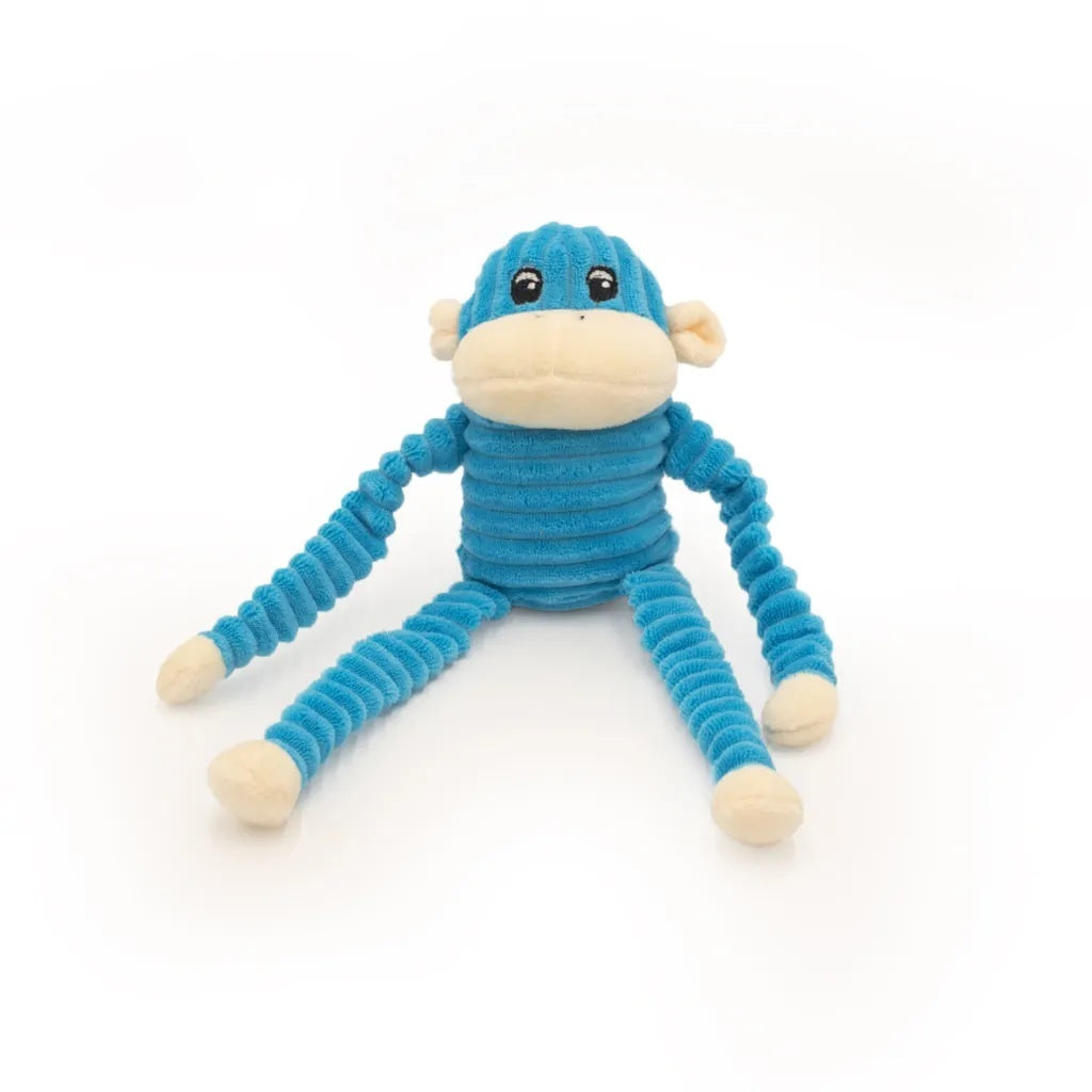 Zippy Paws Spencer the Crinkle Monkey Dog Toys - 2-Pack