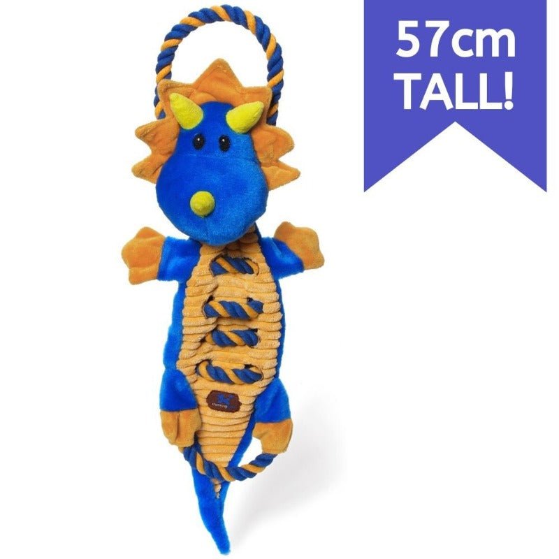 Charming Pet Ropes-A-Go-Go Dragon Dog Toy