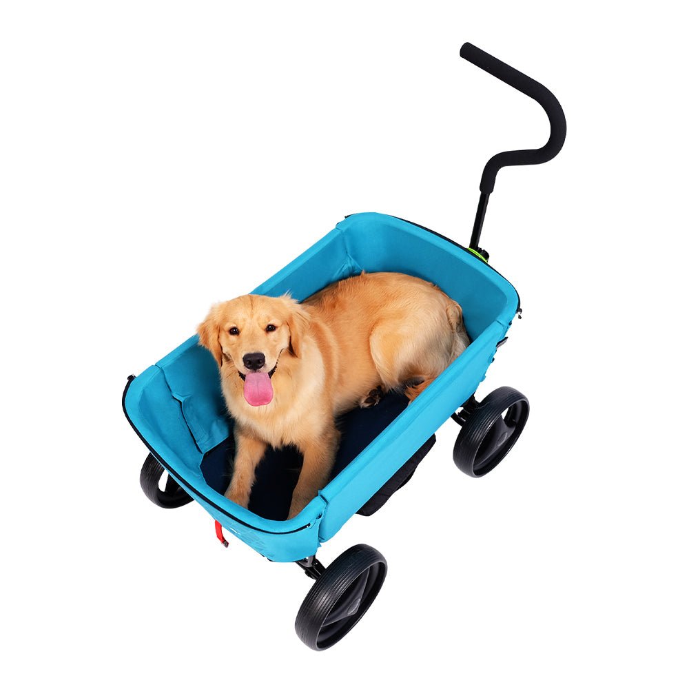 Ibiyaya Noah All-Around Beach Wagon for Pets - Pacific Blue