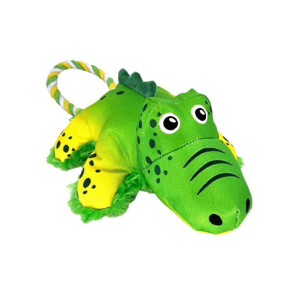 Kong Cozie Ali Alligator Dog Toy - Medium