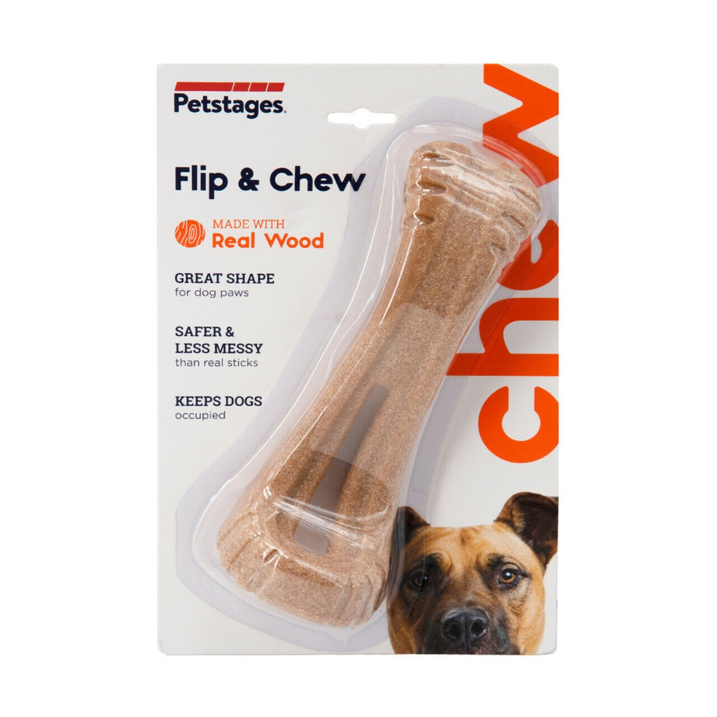 Petstages Dogwood Flip & Chew Dog Toy