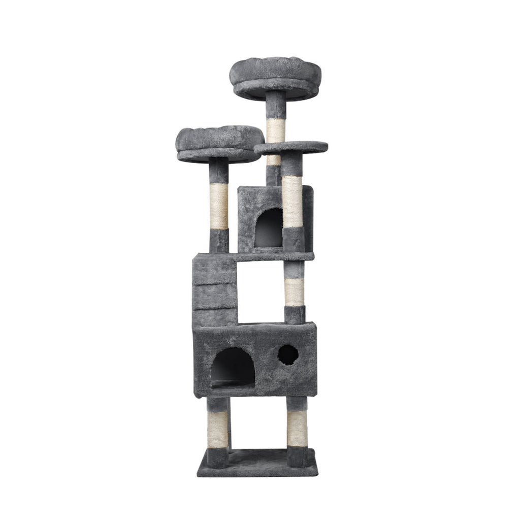 PaWz 1.4M Cat Trees Scratching Condo Tower - Grey