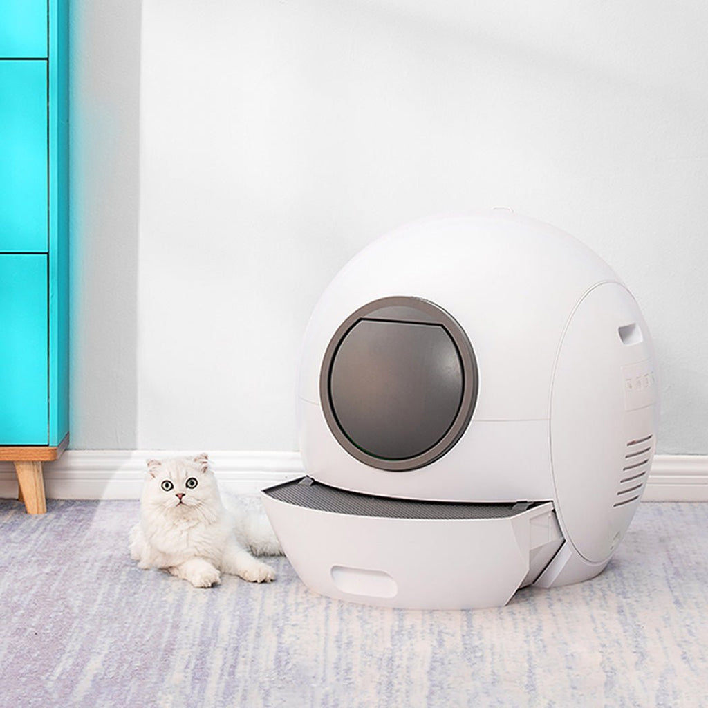 PaWz Automatic Smart Self-Cleaning Cat Litter Box with App Remote Control - Large