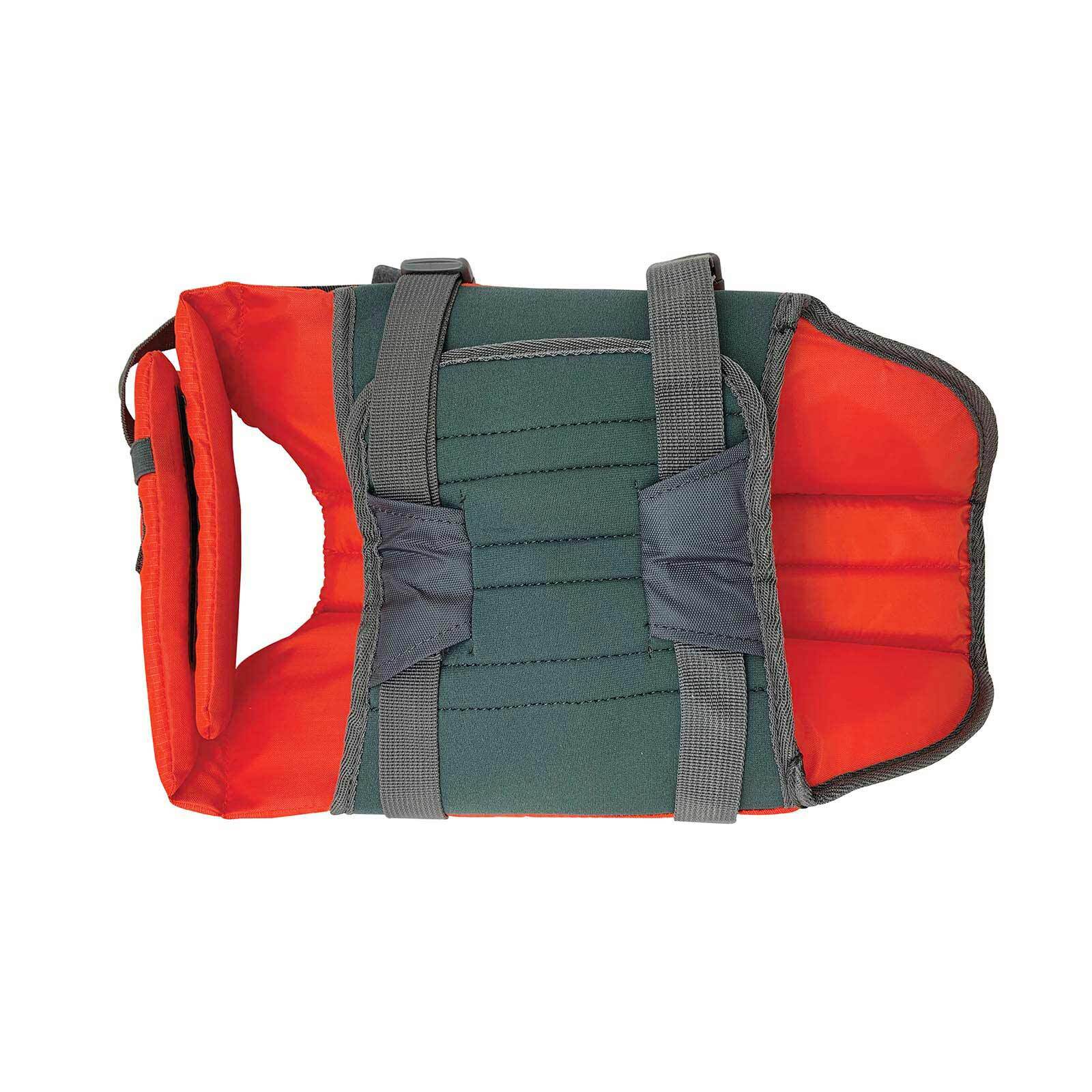 Granby Splash Orange Dog Life Jacket by outward hound at Fleet Farm