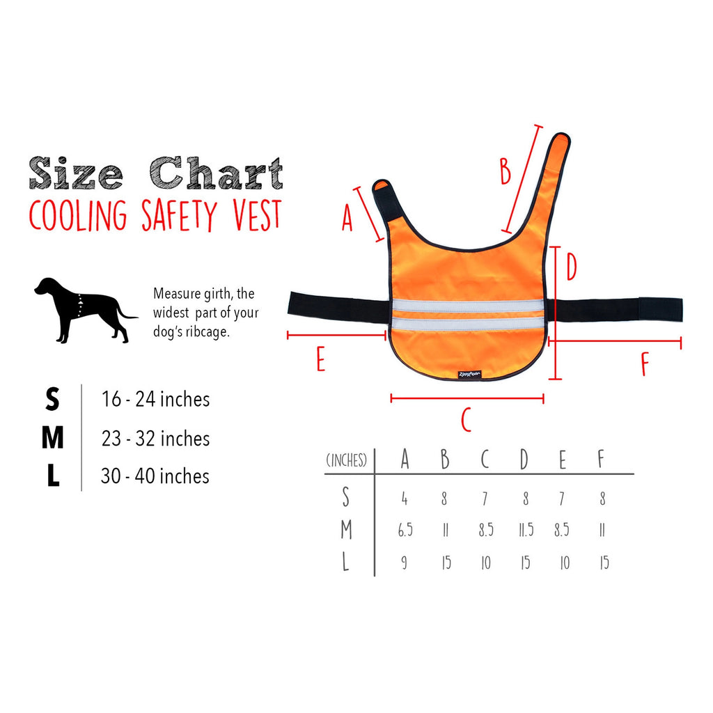 Zippy Paws Adventure Cooling and Outdoor Reflective Dog Safety & Cooling Vest